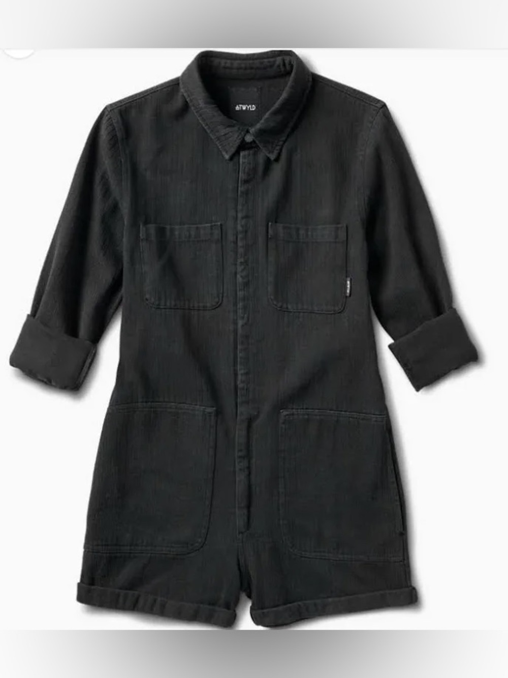 ATWYLD No Service Jumper Black Romper Size Small